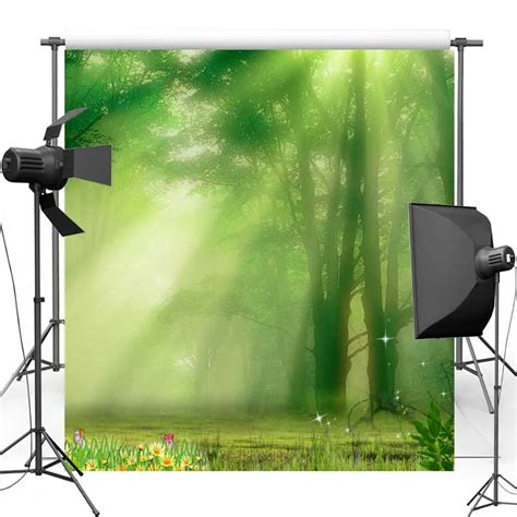 Buy Vinyl Cloth Photography Backdrops Sunshine Forest