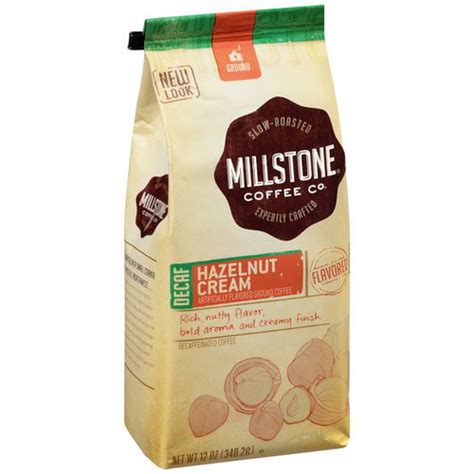 Millstone Decaf Hazelnut Cream Ground Coffee 12 Oz Walmart Com