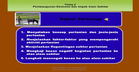 Meskipun ada dilemma dalam sektor pertanian, namun sektor tersebut terus dikembangkan karena raja sudah menginstruksikan untuk memajukan pertanian. Langkah Memajukan Sektor Pertanian Geografi Stpm