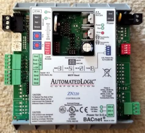 Alc Automated Logic Zn220 Bacnet Programmable Controller 15000 Picclick