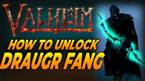 How To Unlock The Draugr Fang Valheim Quick Guide Youtube