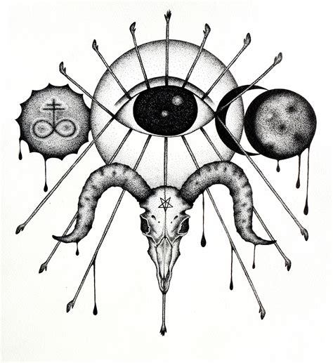 illustration made for mefisto s album cover eye in the sky inprnt illustration album