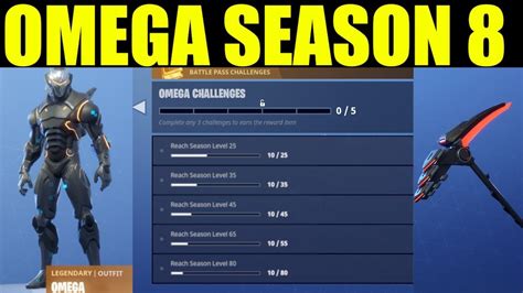 The Max Omega Challenges In Season 8 Fortnite Battle Royale Omega