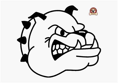 Transparent Smiling Bulldog Clipart Gambar Anjing Bulldog Kartun Hd