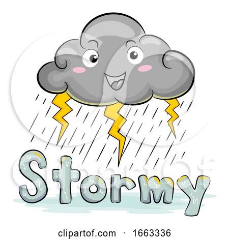 Dark n stormy stormy weather stormy vector stormy sea stormy kromer cap stormy daniels stormy sky. Mascot Cloud Weather Stormy Illustration by BNP Design ...
