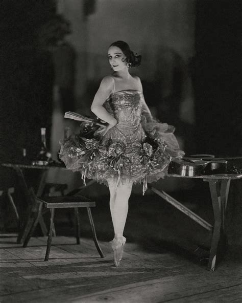 Anna Pavlova In Her Ballet Costume By James Abbe