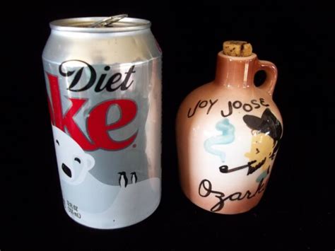 Vtg Souvenir Moonshine Jugarkansas Ozarks Joy Joose Hand Painted Jug