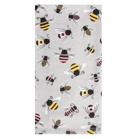 Everyday Living Dual Terry Kitchen Towel Bees 1 Ct Kroger