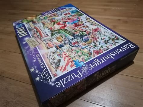 Ravensburger 1000 Piece Christmas Jigsaw Puzzle The Santa Express Ebay