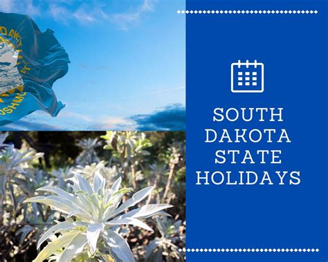 South Dakota Sd State Holidays 2022