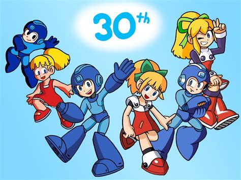 My Mega Man 30th Anniversary Piece By Tacticalbacon84 On