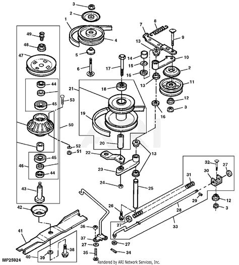 38 John Deere Sabre 42 Deck Belt Diagram Wiring Diagram Images