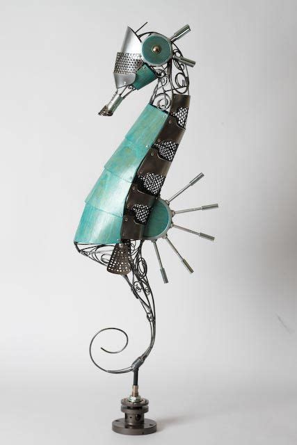Metal Art Troy Picou Sculpture Seahorse Abstract Artprize Metal