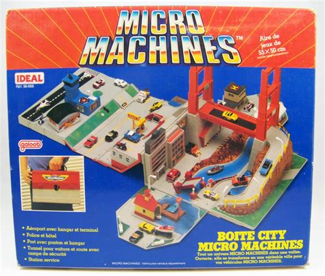 Micro Machines Galoob Ideal 1989 Super City Playsets Toolbox