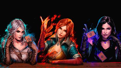 Gwent The Witcher Card Game Fan Art Hd Games 4k Wallpapers Images