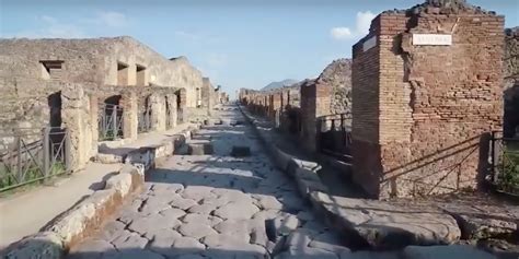 Video Drone Offers Stunning Views Of Ancient Pompeii Site