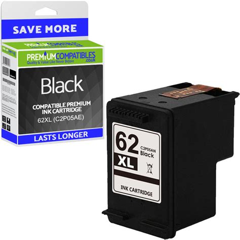 Black & color printer ink cartridge for hp psc 2170 8 c8727an c8728an 27 28. Premium Remanufactured HP 62XL Black High Capacity Ink ...