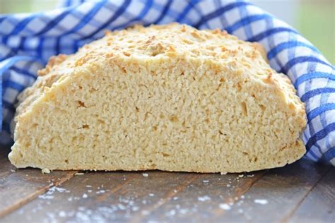 No Yeast 2 Ingredient Bread Easy No Rise Homemade Bread Recipe