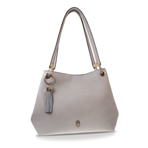Handbagtote Bag Sicily Grey By Tipperary Crystal Duiske Glass T