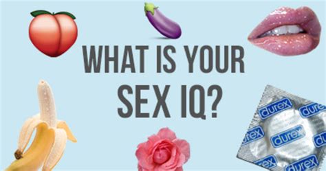 what is your sex iq playbuzz