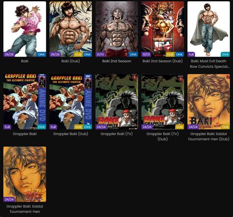 Watch Order I Ve Already Watched All The Baki Episodes On Netflix R