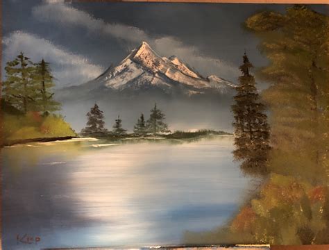 Getting Started With Bob Ross Style Painting Klepopotamus