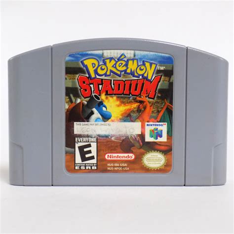 Pokemon Stadium Nintendo 64 - RetroGameAge