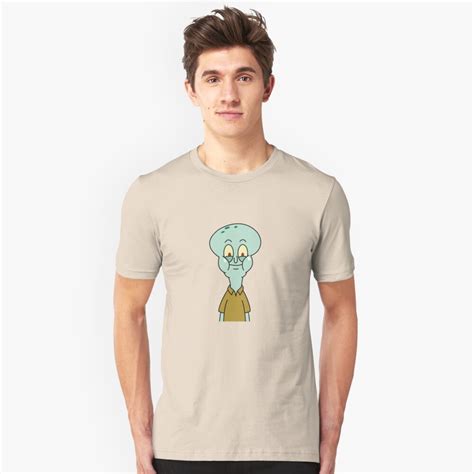 Normal Squidward Unisex T Shirt By Guybergman Redbubble