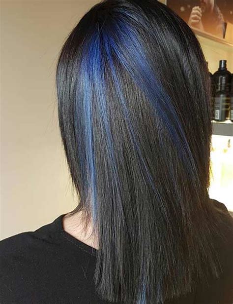 Their hair tends to have gold, red, orange, or yellow undertones. 20 Amazing Blue Black Hair Color Looks