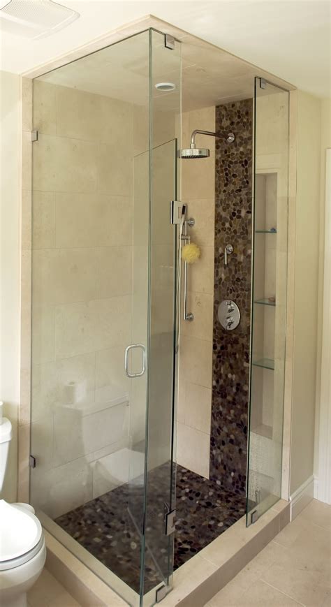 Build with ferguson mainly focus on products related to home and garden as well as many more lighting accessories which are sure to meet all your expectations. Glass enclosed shower with pebble tile feature. Custom ...