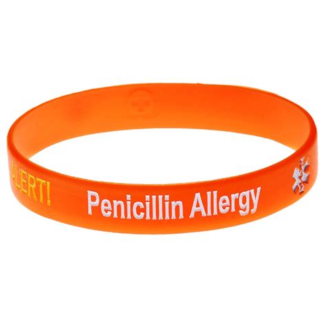 Penicillin Allergy Band Penicillin Allergy Wristband