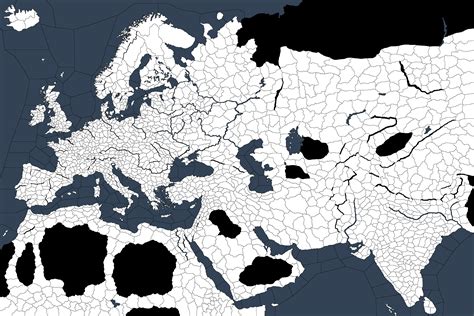 Crusader Kings 2 Blank Map