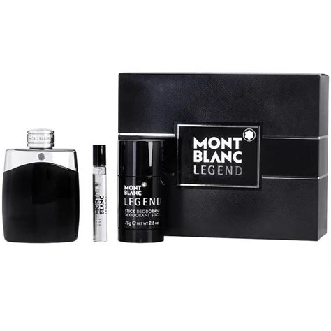 Buy Mont Blanc Legend Eau De Toilette 100ml 3 Piece Set Online At