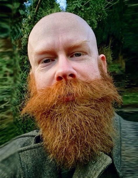 Bald Men With Beards Bald With Beard Red Beard Great Beards Awesome