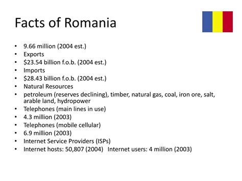 Ppt Romania Powerpoint Presentation Free Download Id2082501