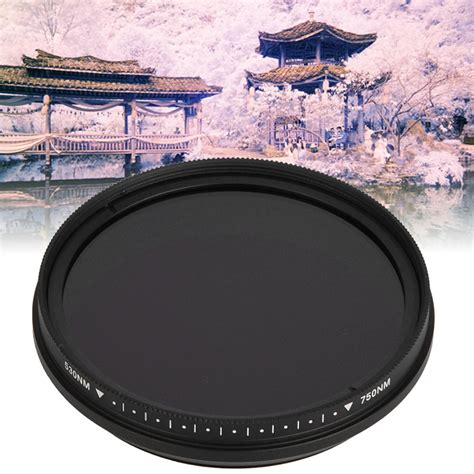 Infrared Lens Filter 58mm Caliber Integrated 530 750nm Integrated