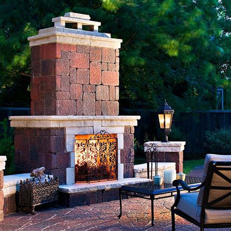 Outdoor Brick Fireplace Plans Free Fireplace Guide By Linda