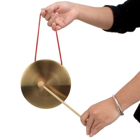 Hand Gong Chapel Copper Cymbals With Round Play Hammerhand Gong
