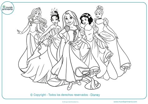 Aprender Acerca 81 Imagen Dibujos De Princesa De Disney Para Colorear