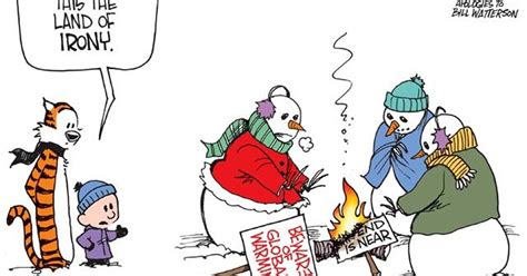Cartoonist Gary Varvel Calvins Snowmen And Global Warming