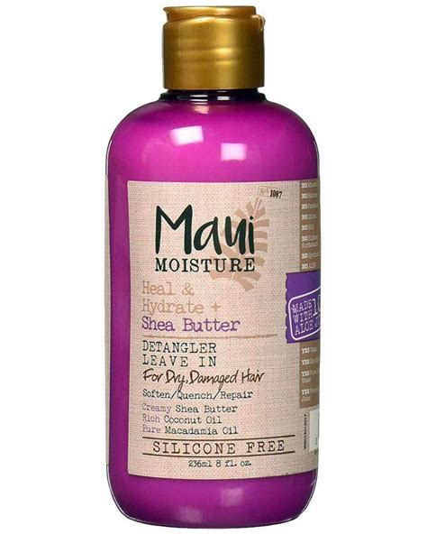 Maui Moisture Heal And Hydrate Shea Butter Detangler Leave In Conditioner