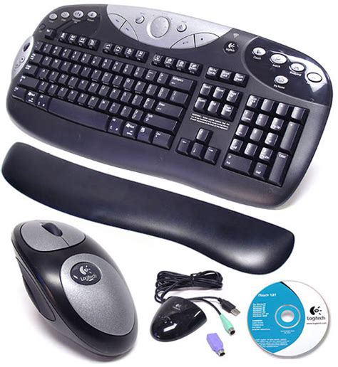 Slim 2.4g wireless keyboard and cordless optical mouse combo for pc white. Logitech Elite Duo Cordless Keyboard and Mouse ...