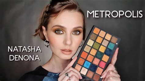 Natasha Denona METROPOLIS Обзор 2 макияжа часть 1 YouTube
