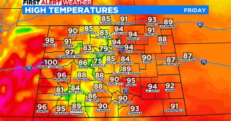 Colorado Weather Hot With Near Record Highs This Weekend Only