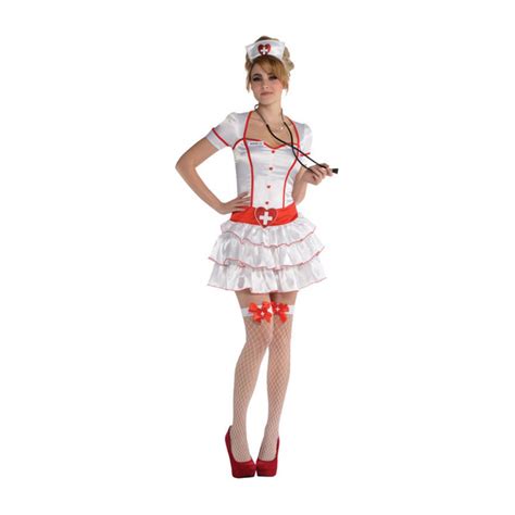 Nurse Iv Sexy Costume Uniform Fancy Dress Outfit Yummy Bee