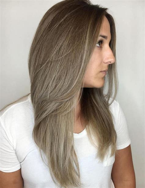 Brownish blonde hair color that is also called bronde colored hair. 40 Ash Blonde Hair Looks You'll Swoon Over | Ash blonde ...