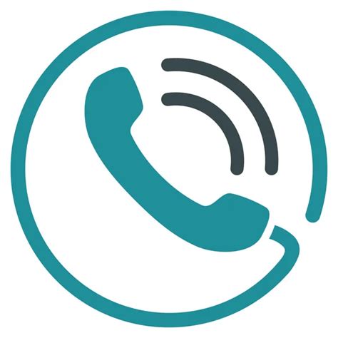 Telephone Call Circled Vector Icon — Stock Vector © Ahasoft 90392782