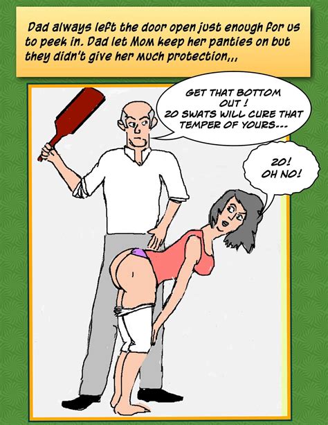 Glenmore S Adult Spanking Stories Comics A Paddling For Mom MF