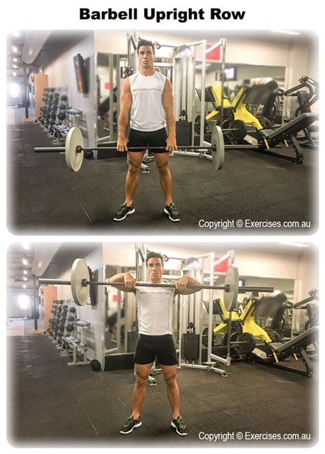 Barbell Upright Row Is An Effective Compound Exercise That Hits The