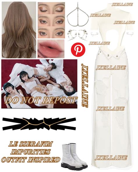 Le Sserafim Impurities Outfit Inspired Kpop Fashion Outfits Kpop Concert Outfit Kpop Outfits